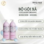 Cặp gội xả Collagen Organic Bosecher -2000ml