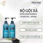 Bộ Gội Xả Collagen Bosecher Bamboo - 800ml