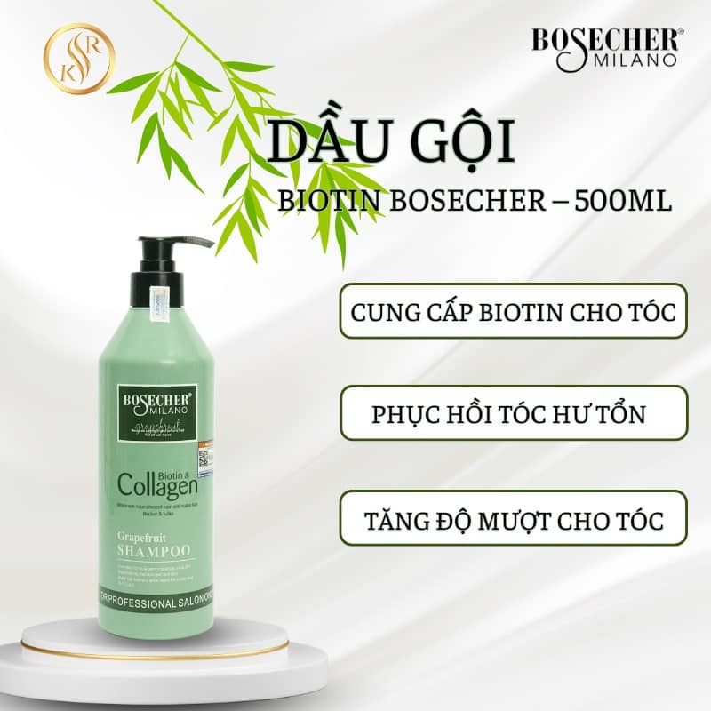 goi-biotin-bosecher-500ml.jpg Dầu Gội Biotin Bosecher - 500ml - Ảnh 1